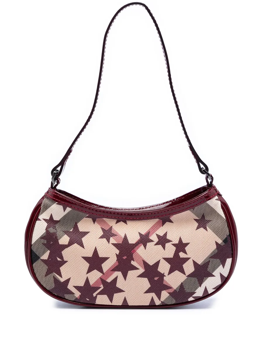 сумка на плечо Mini Supernova Check Coated Canvas Stars Hobo (2000-2017 годы) 1