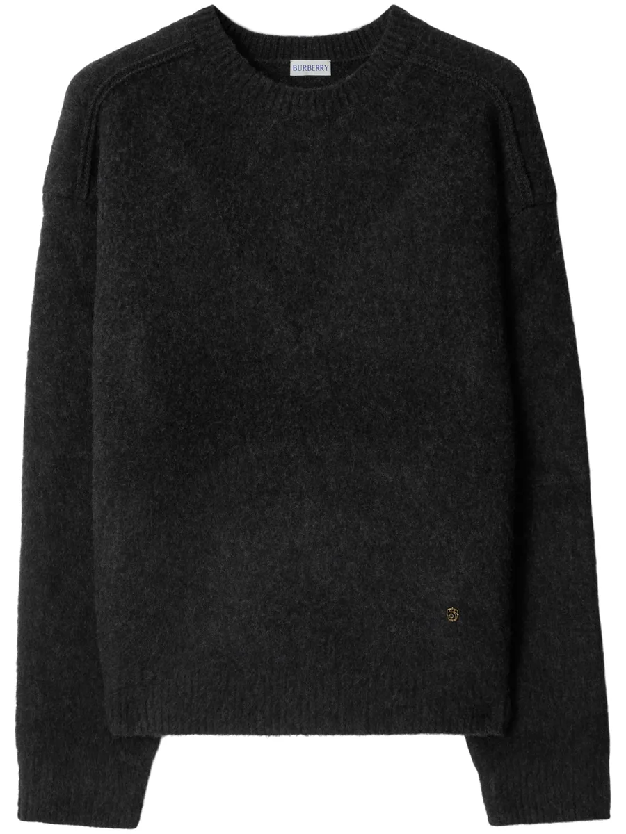 crew-neck knit jumper 1