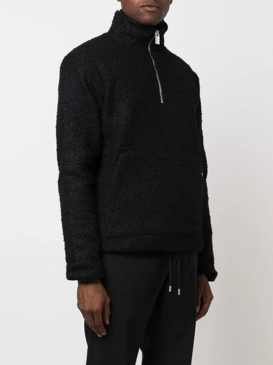 Elevated half-zip sweater 6