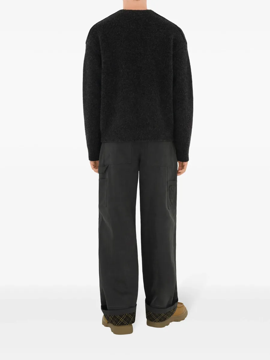 crew-neck knit jumper 7