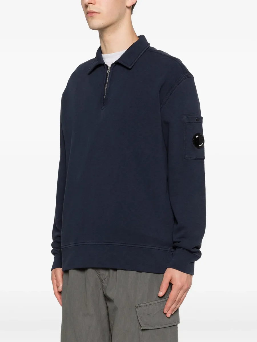 zip-fastening pocket sweatshirt 6