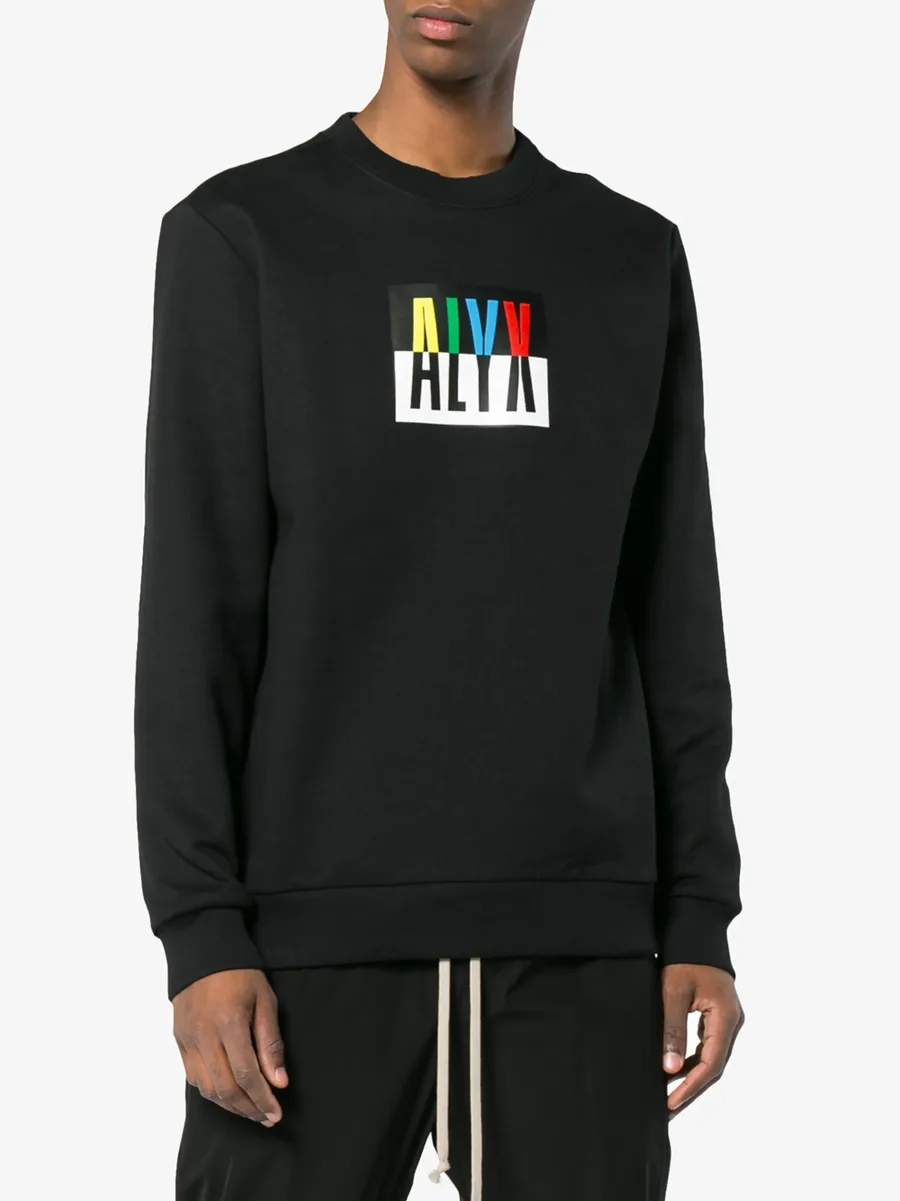Logo crew neck sweatshirt 5