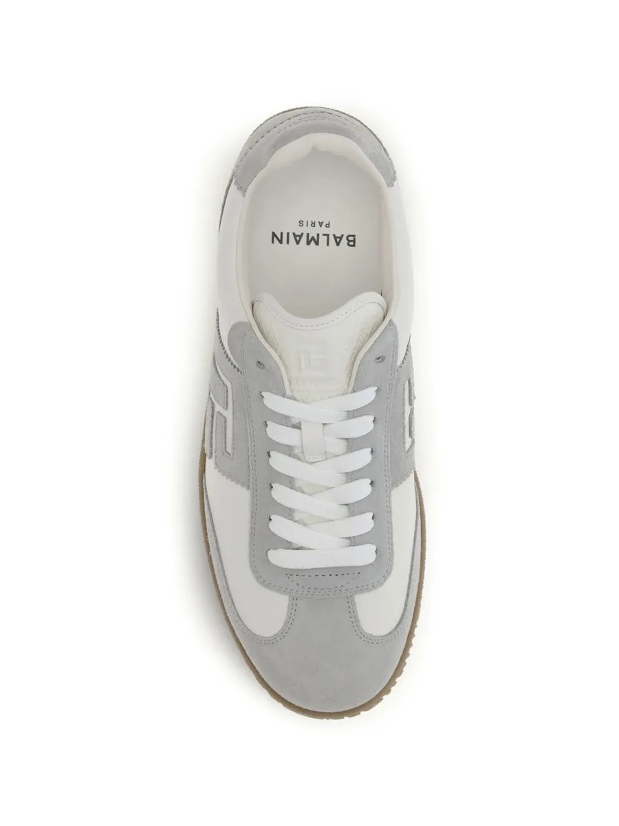 Swan suede-panelled sneakers 3