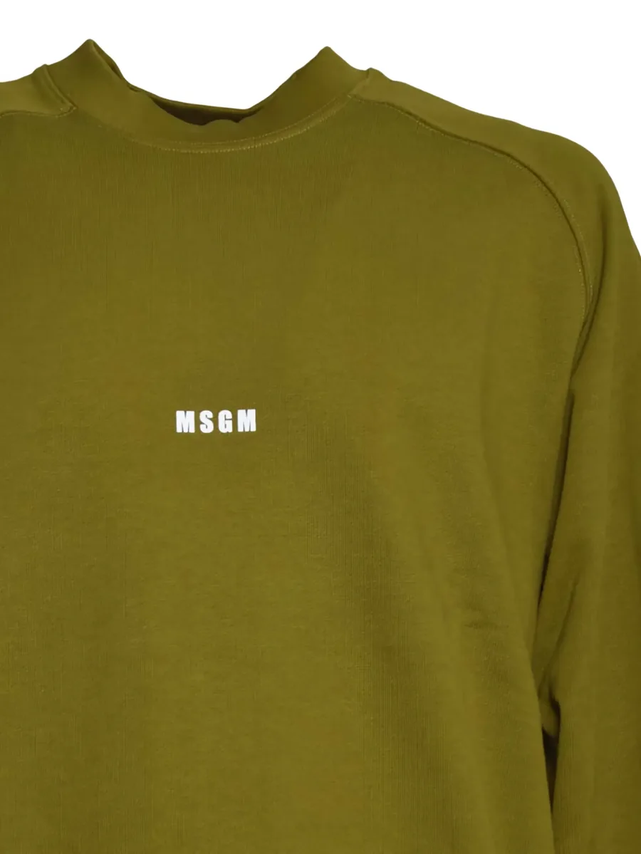 logo crew-neck sweatshirt 5