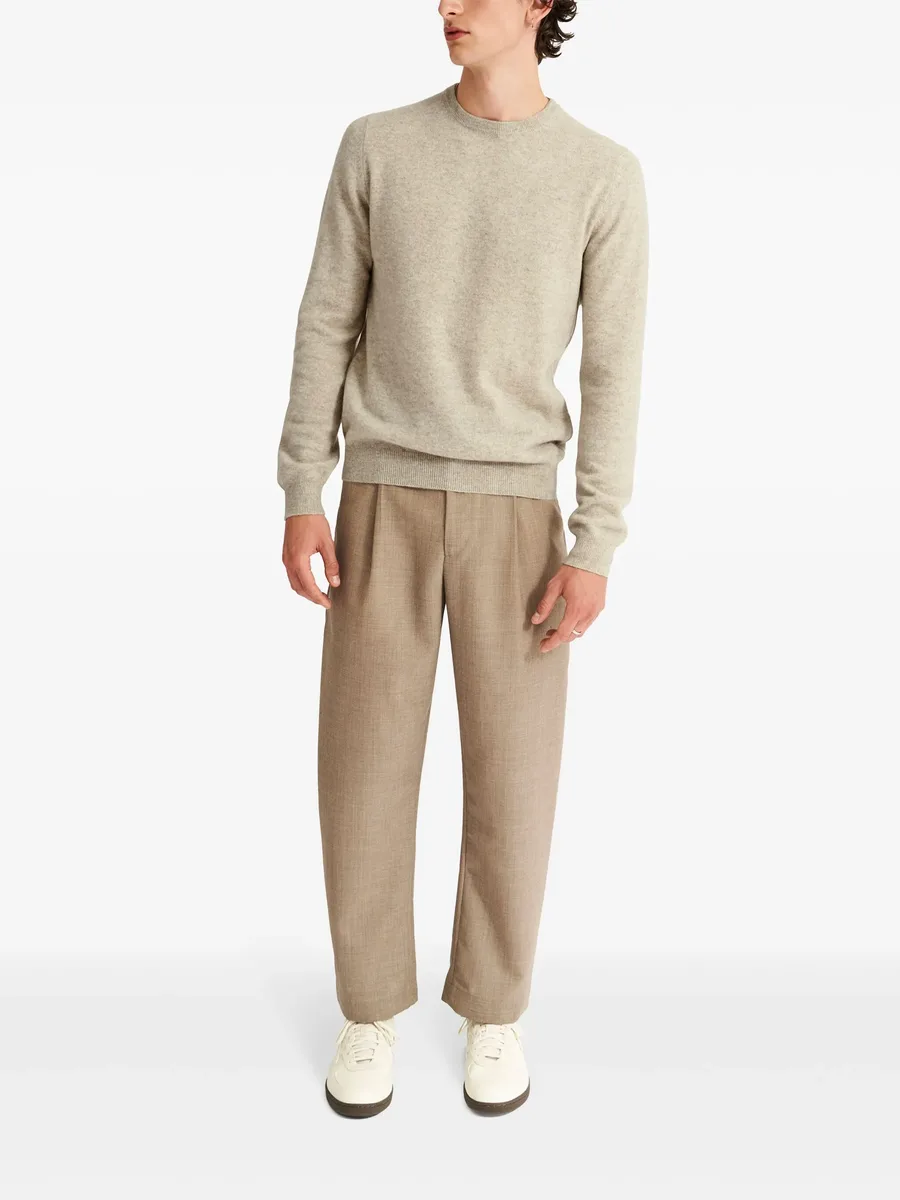 round-neck cashmere jumper 4