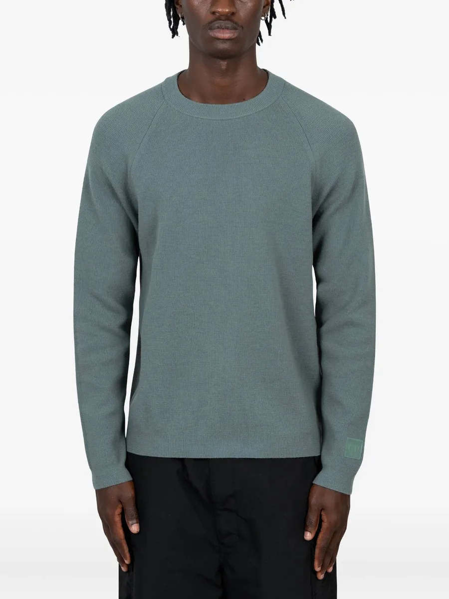 crew-neck cotton sweater 1