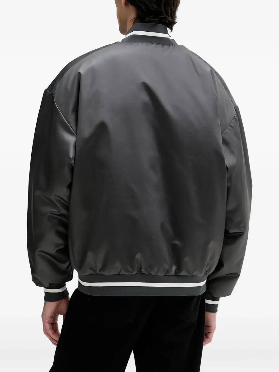 Stadium logo-embroidered bomber jacket 5
