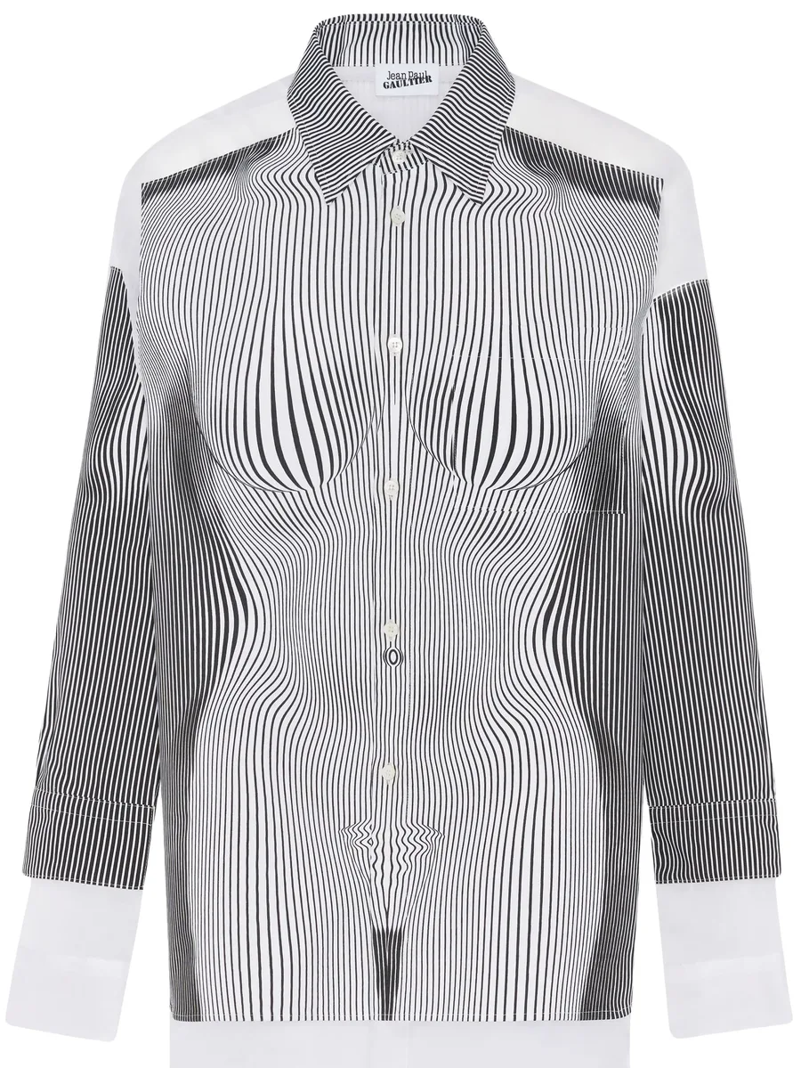 рубашка The Petit Grand Pinstripe Body Morphing 1
