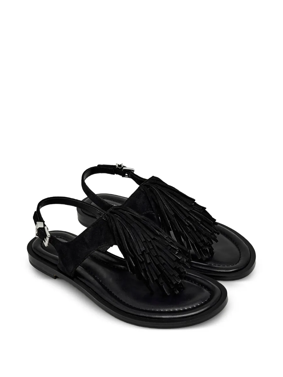 Indra fringe-detail sandals 4