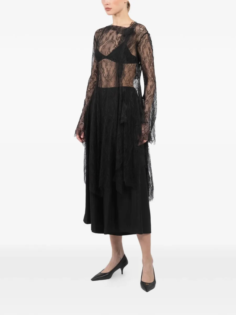 lace long-sleeve blouse 3