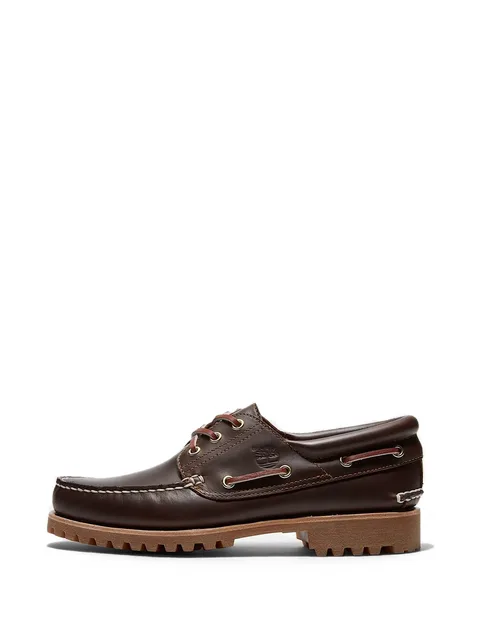 leather boat shoes