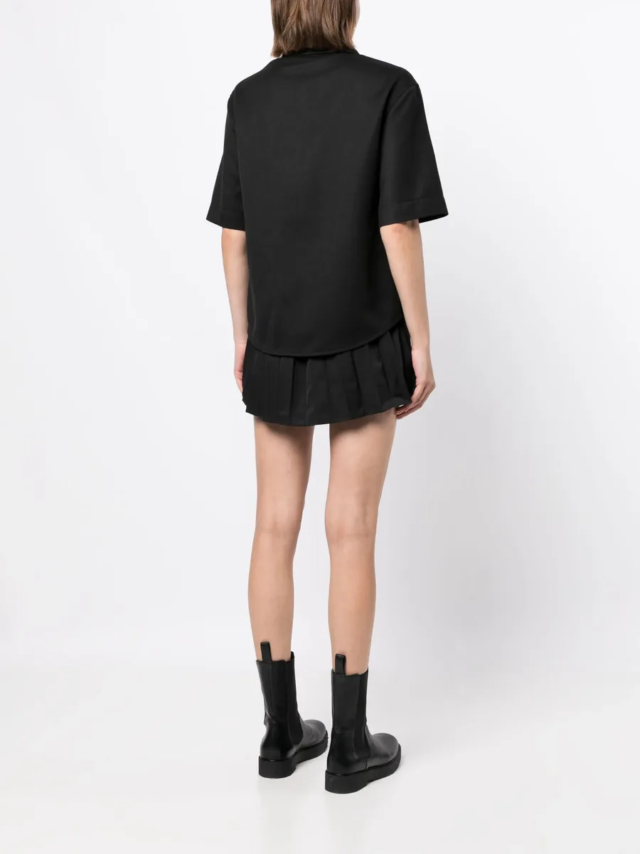 double-layer shirt dress 7