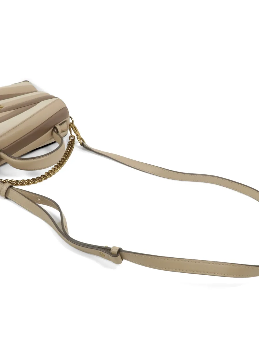 Kira Chevron leather shoulder bag 9