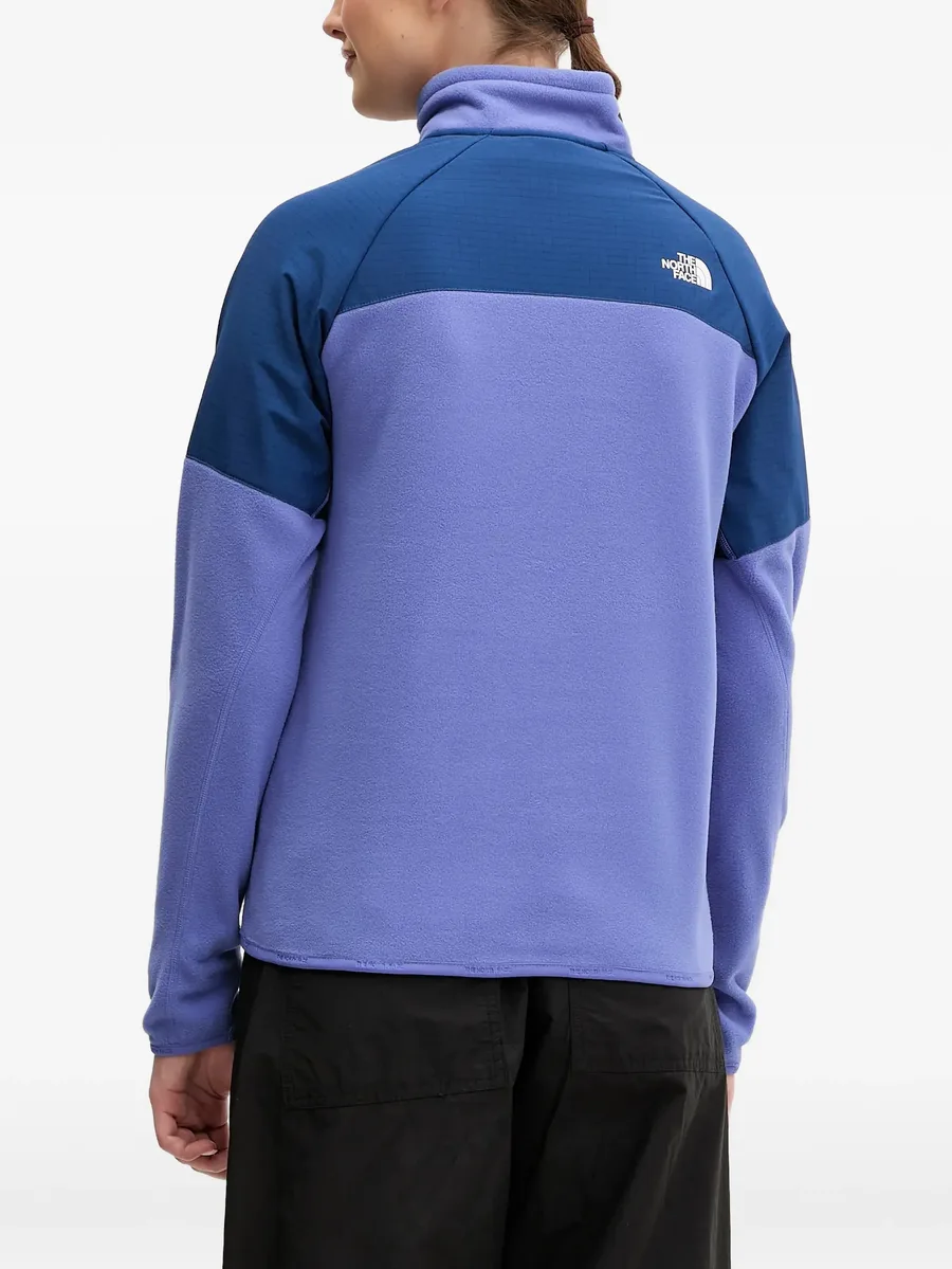 quarter-zip colour-block sweatshirt 5