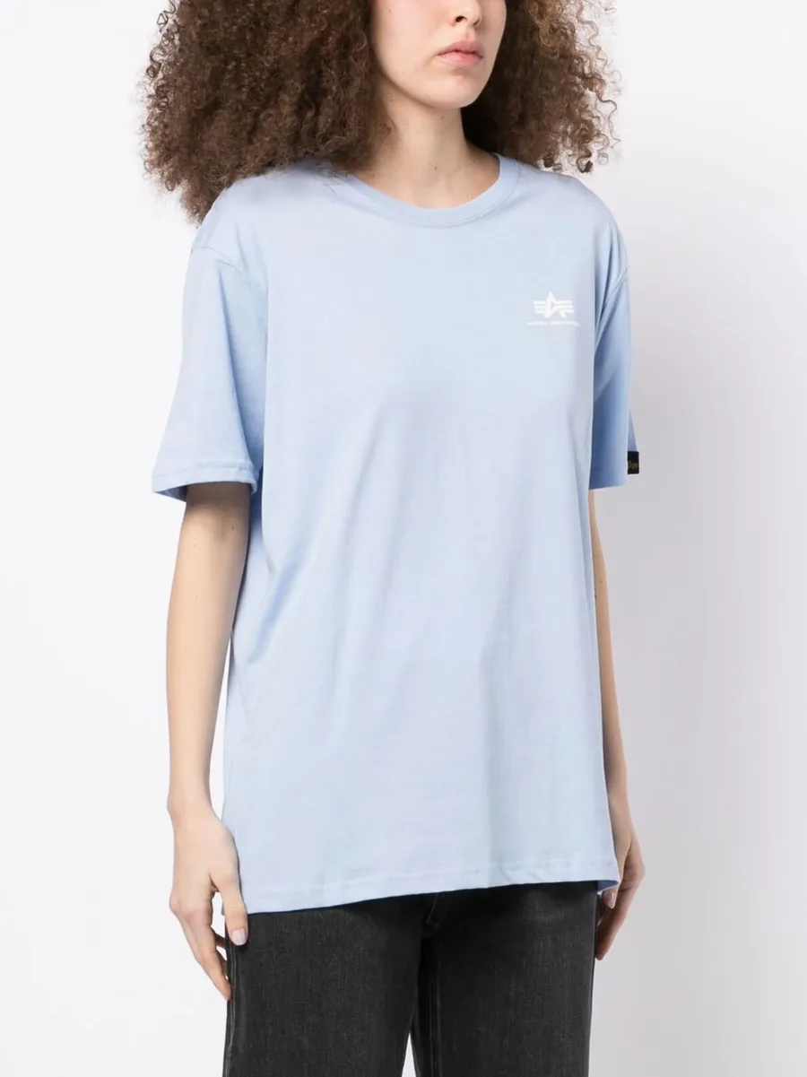 chest logo-print detail T-shirt 5