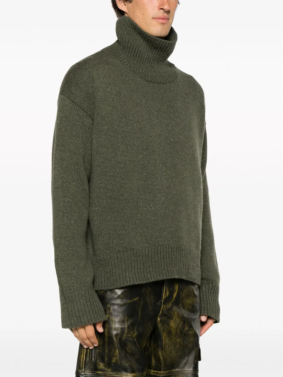 high-neck cashmere jumper 6