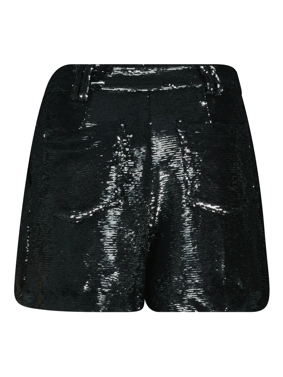 sequin-embellished shorts 3