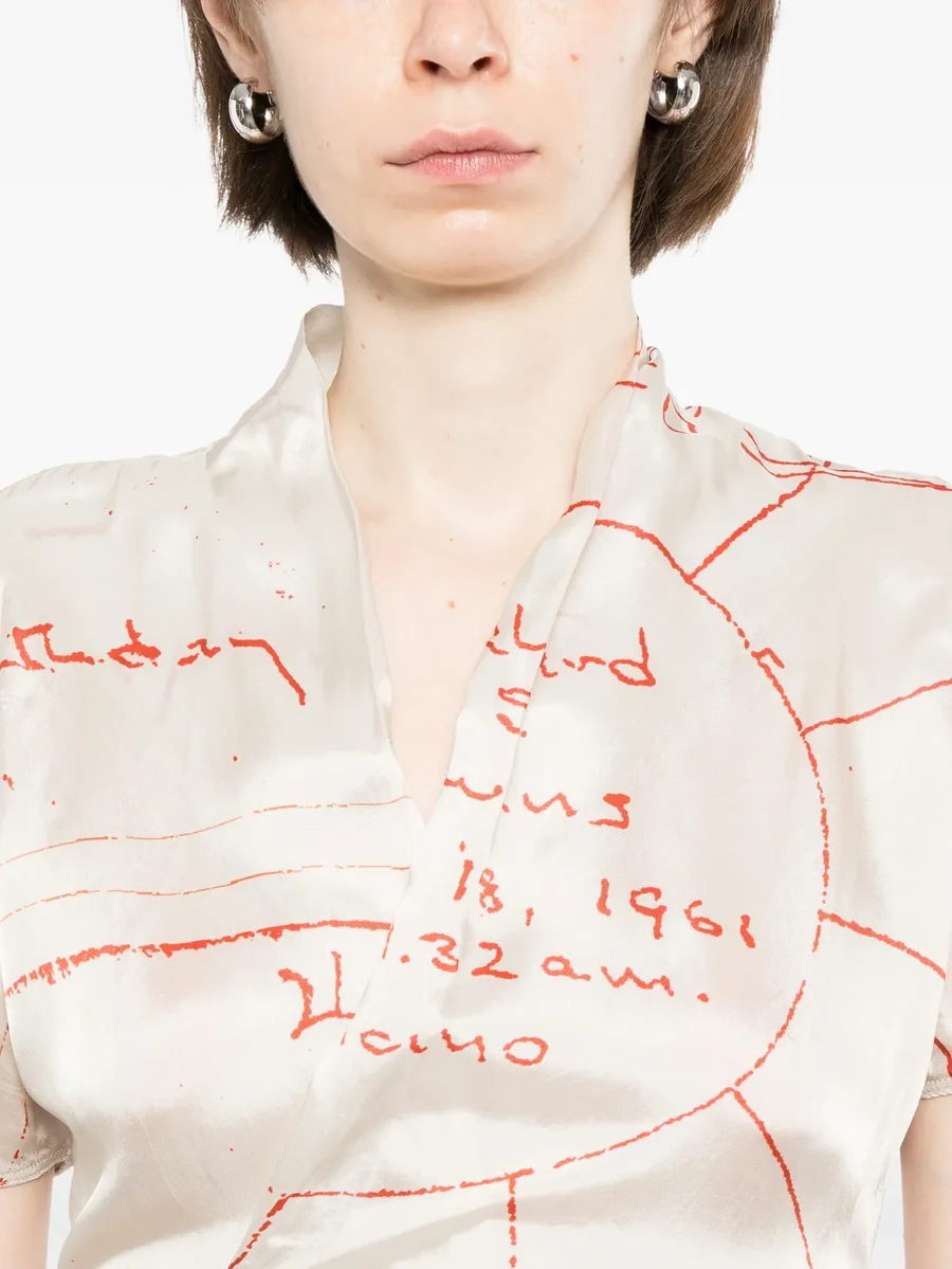 блузка Wrap SS 10