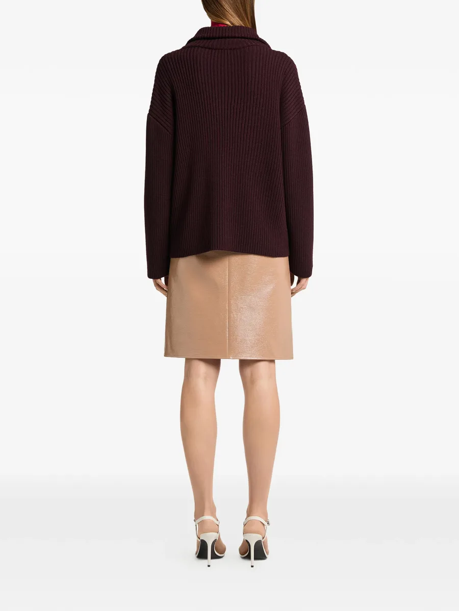 ribbed-knit wool sweater 8