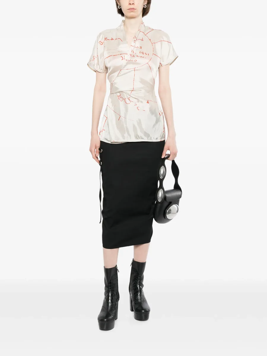 блузка Wrap SS 4