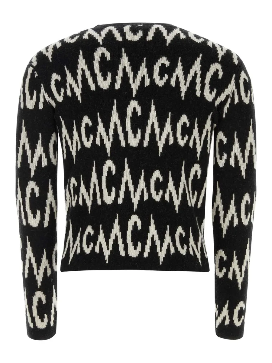 intarsia-knit logo jumper 3
