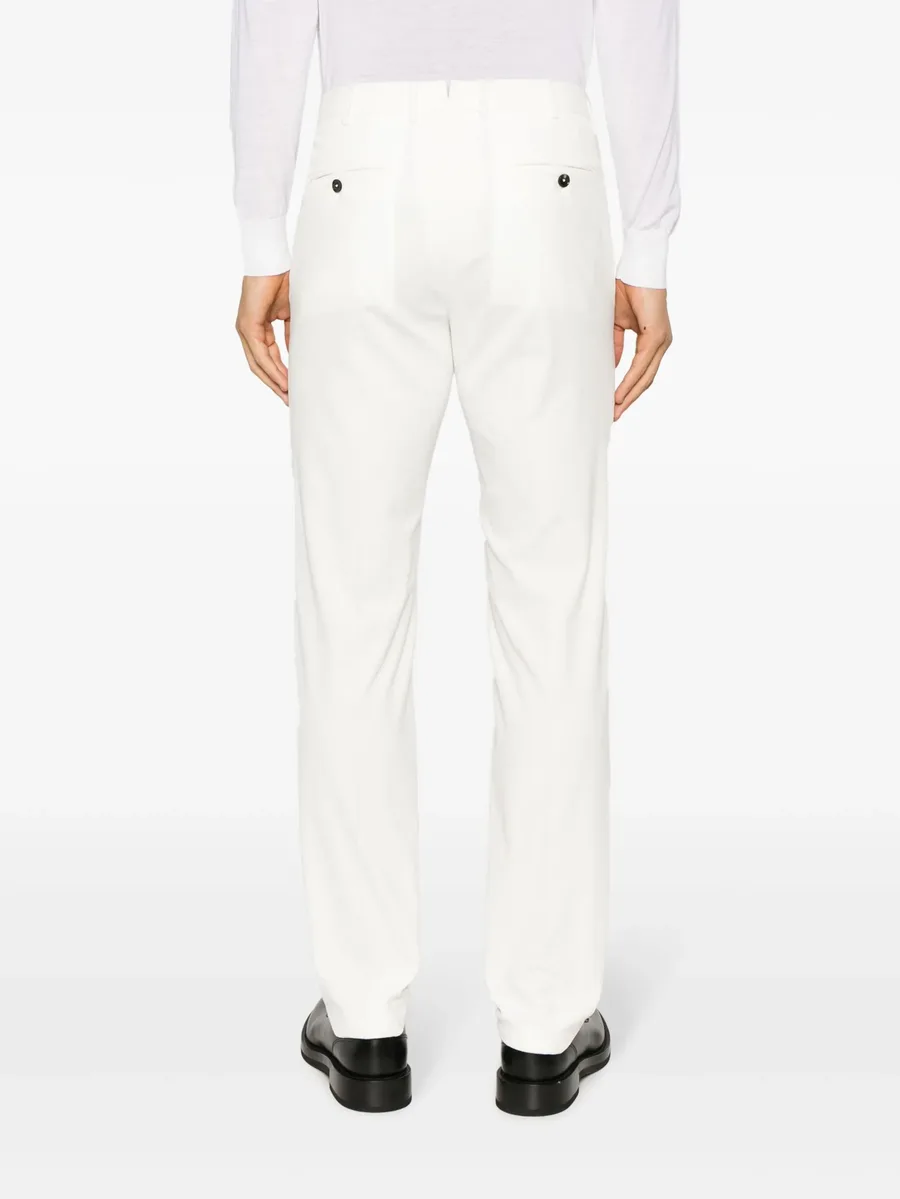 mid-rise straight-leg trousers 8