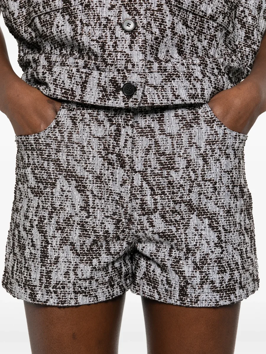Edela textured shorts 9