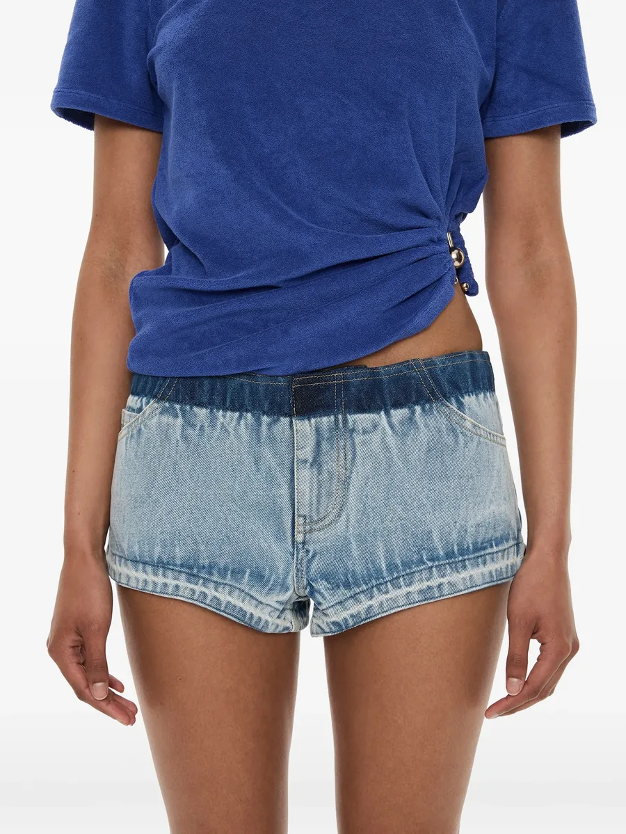 Reconstruct denim shorts 7