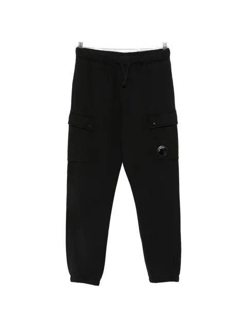 elasticated-waistband cargo pants