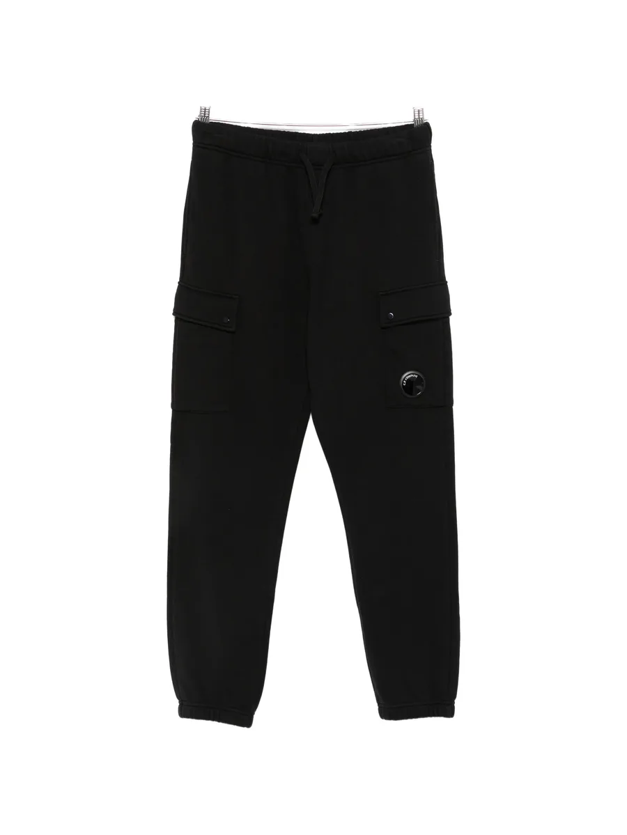 elasticated-waistband cargo pants 1