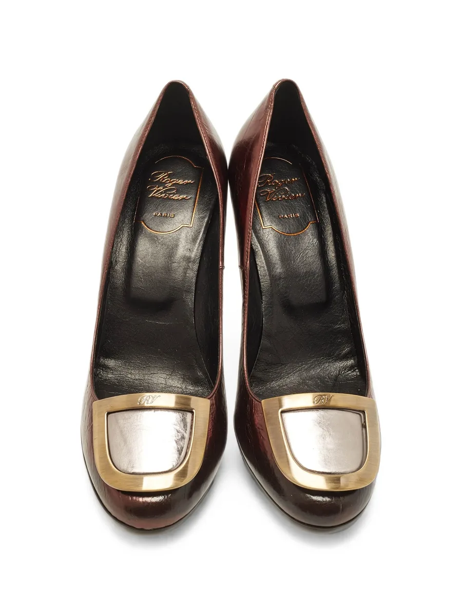 Belle Vivier leather pumps 2