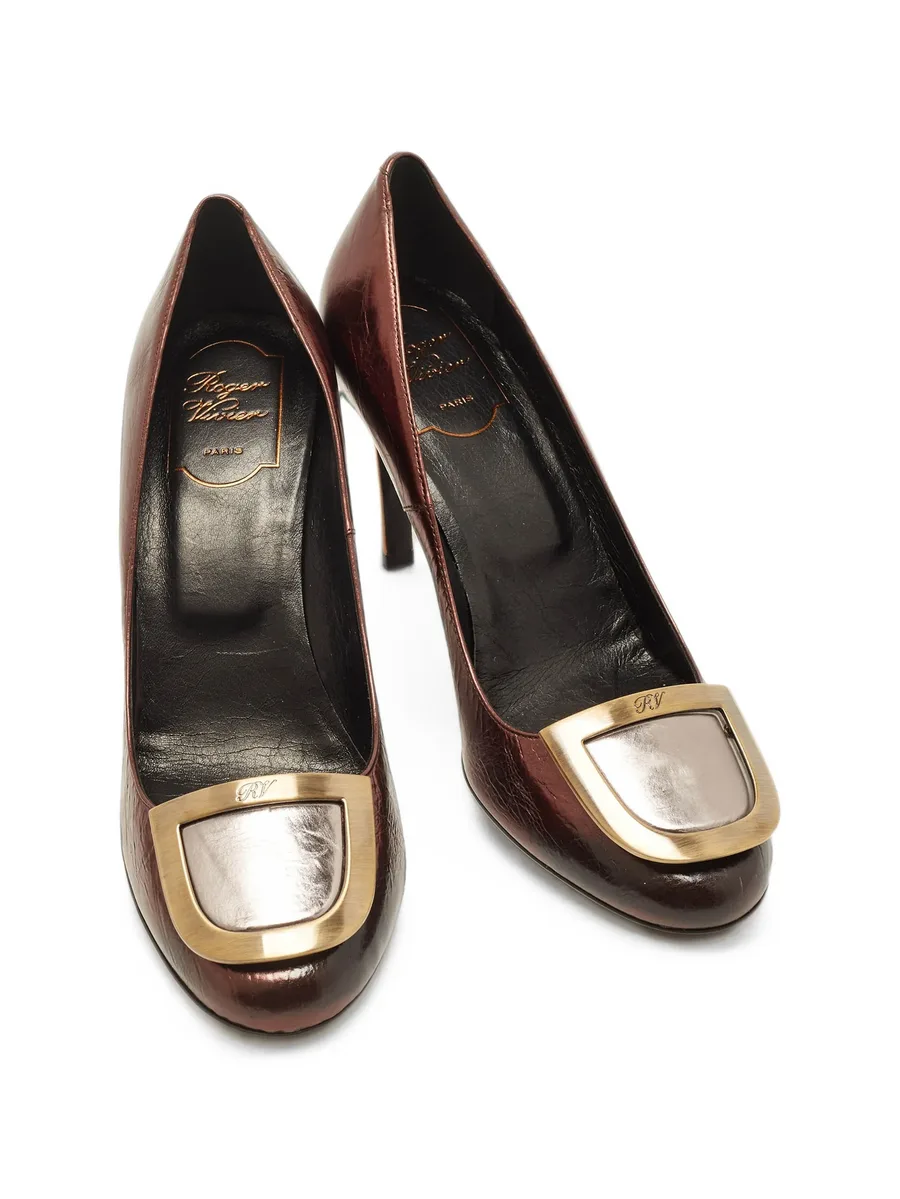 Belle Vivier leather pumps 3