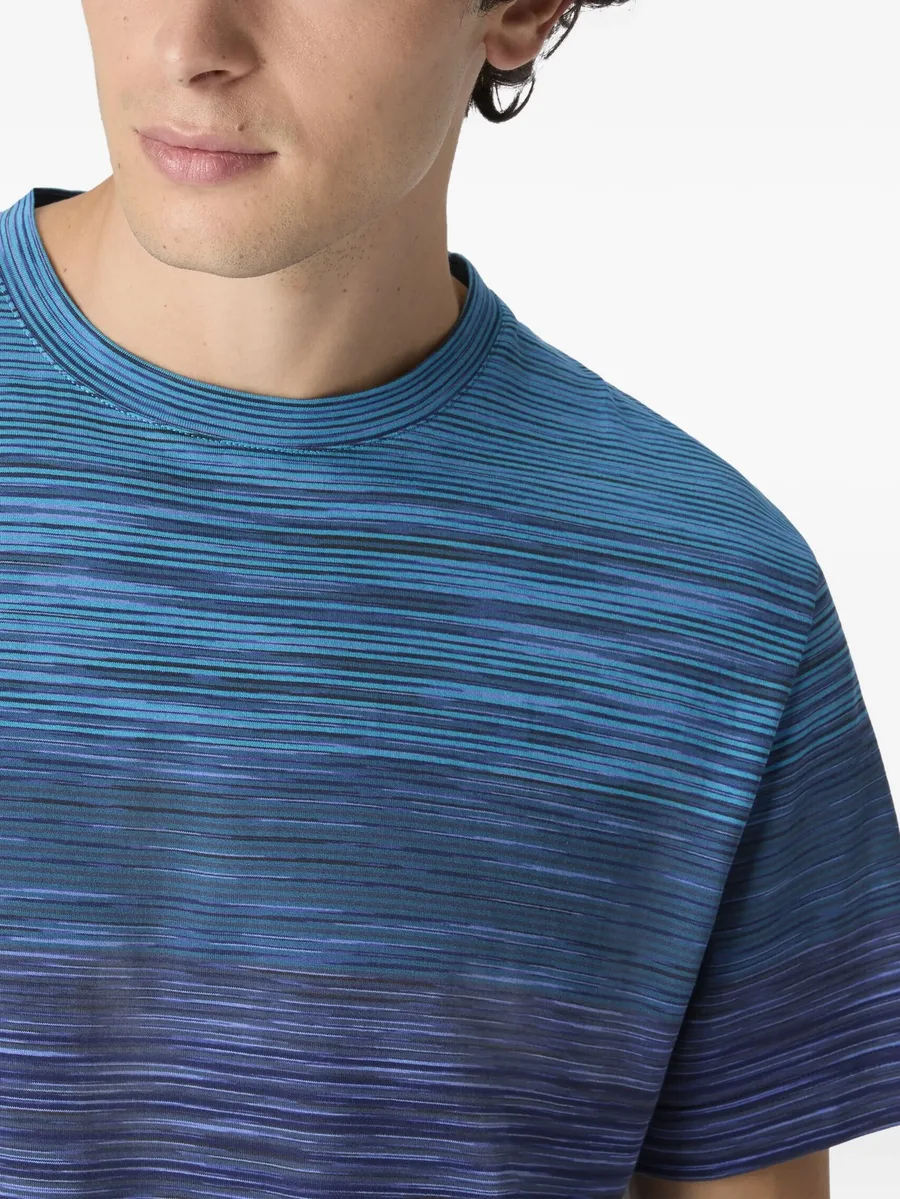 ombre striped t-shirt 7