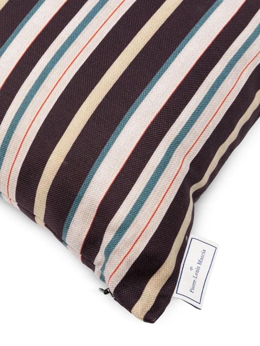 Primula striped zip-fastening cushion 5