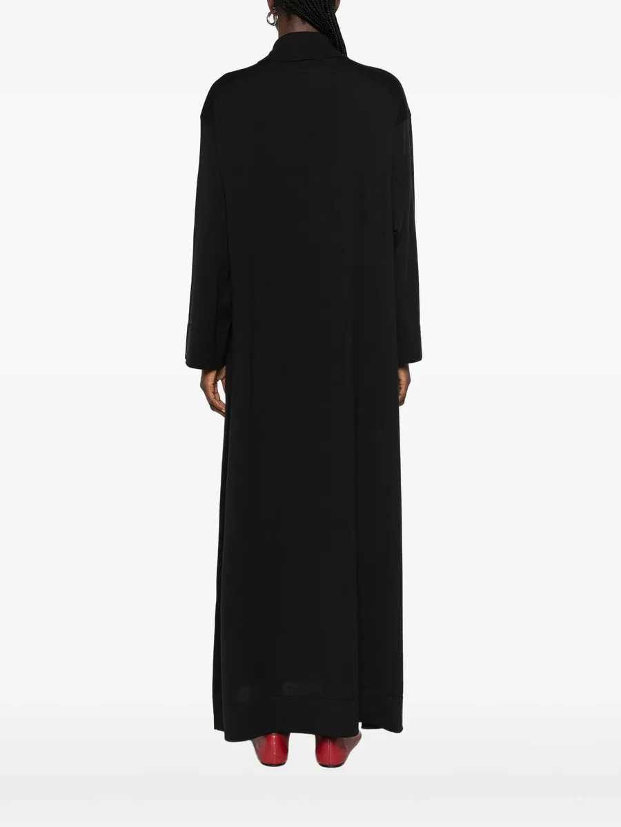 cut-out knitted kaftan 4