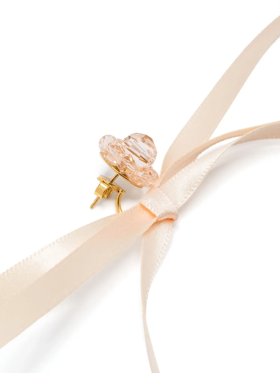 серьги-гвоздики Bow Ribbon 5