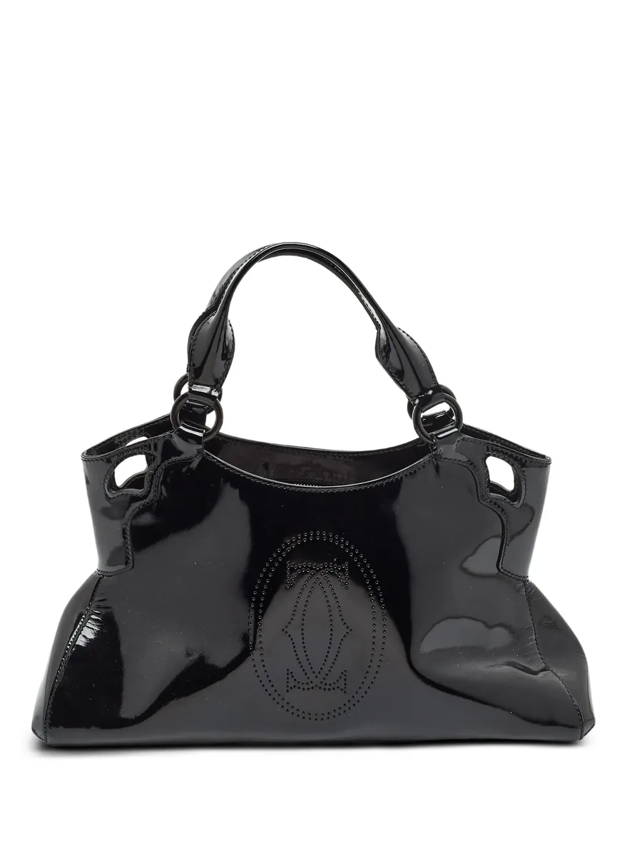 Marcello patent leather tote bag 1