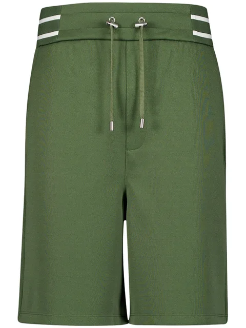 logo-print drawstring shorts
