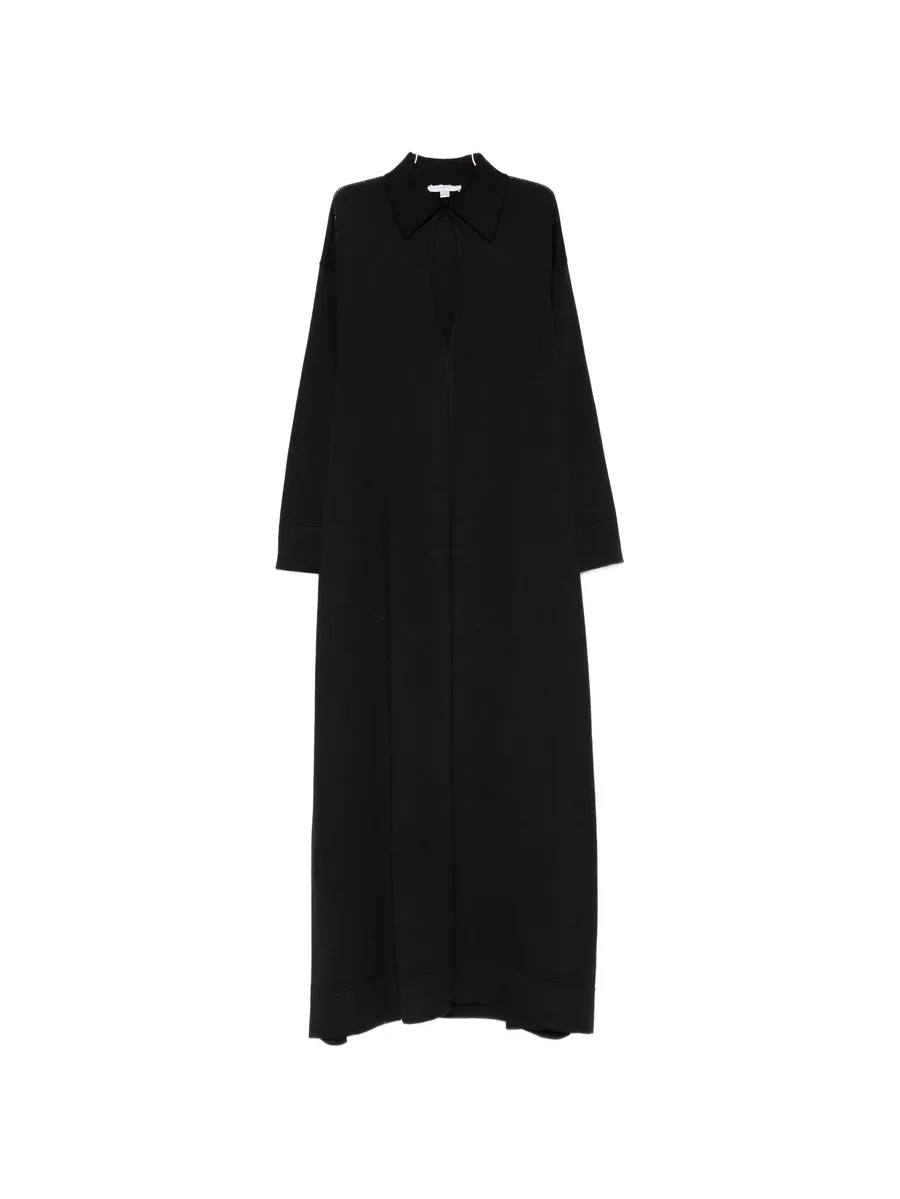 cut-out knitted kaftan 1