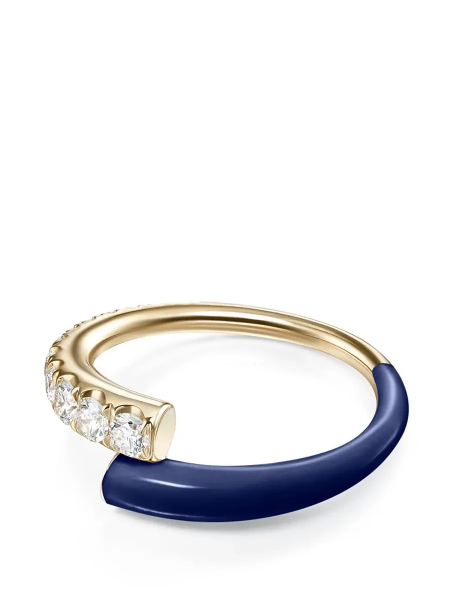 кольцо Diamond Lola из желтого золота 1