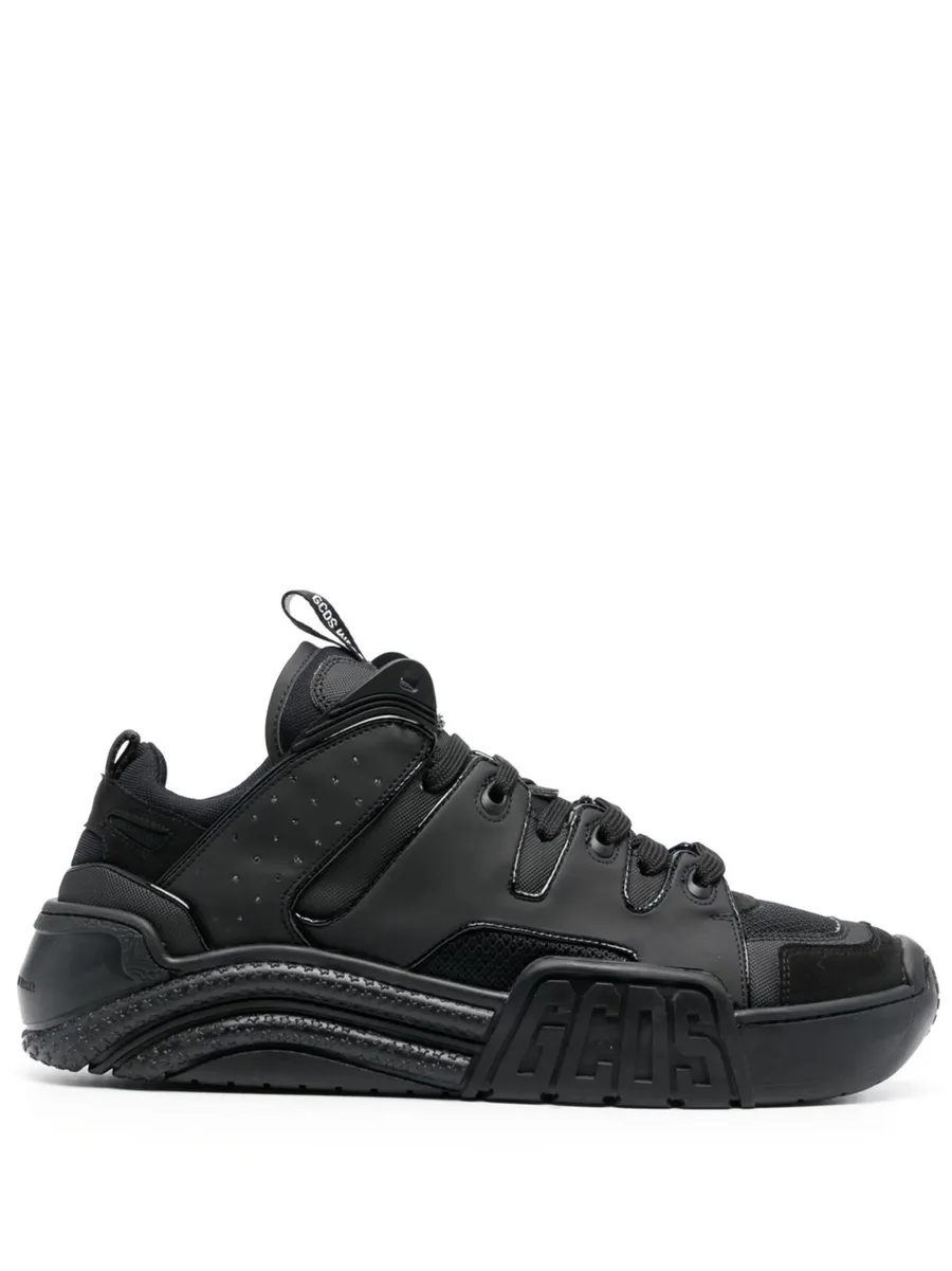 low-top lace-up sneakers 1