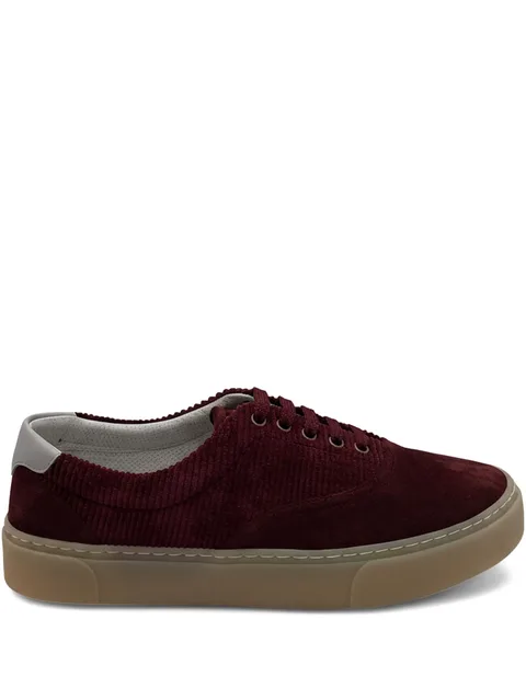 corduroy-suede sneakers
