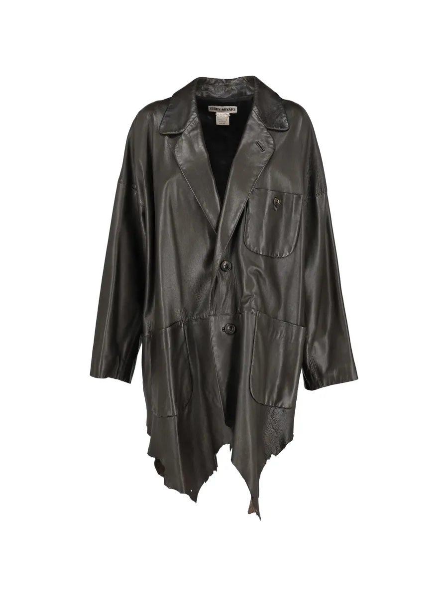 button leather jacket 1