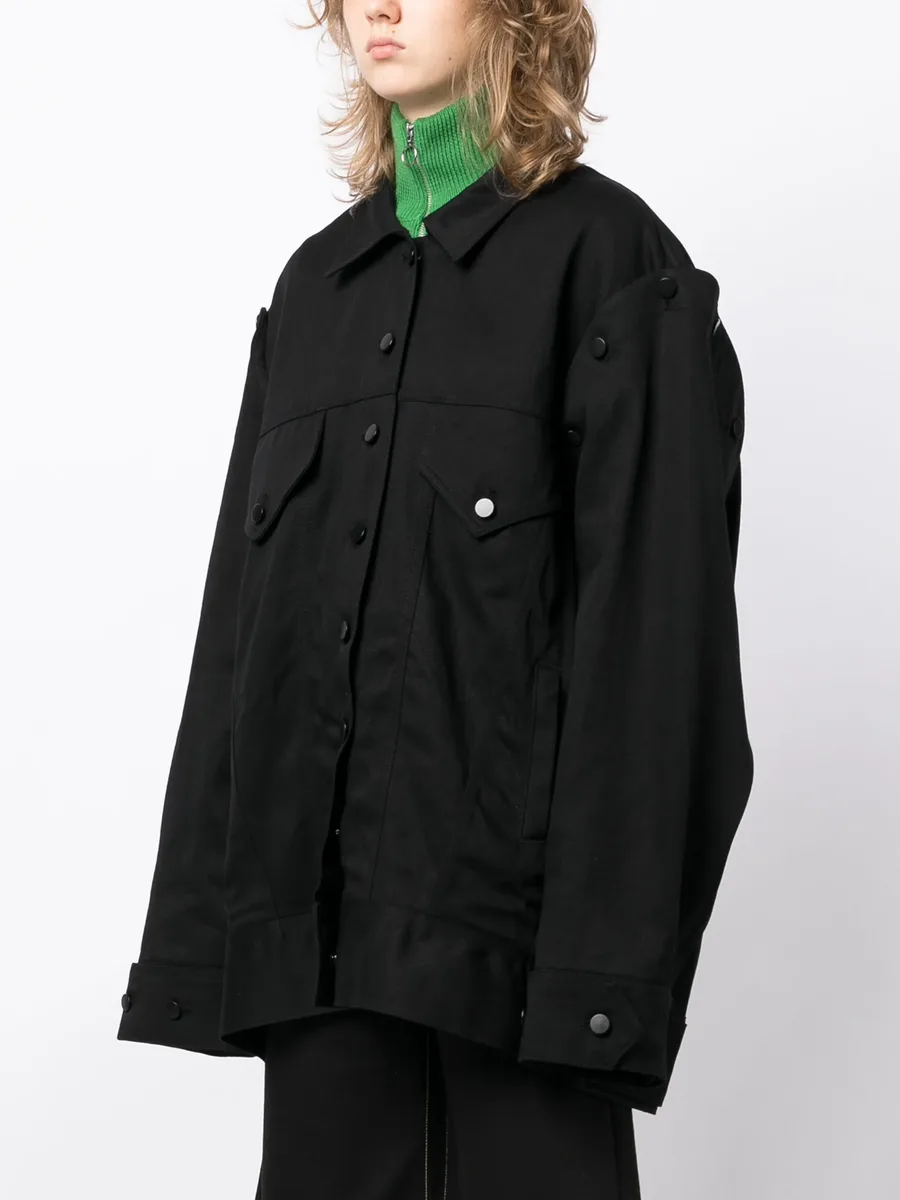 detachable-sleeve denim jacket 6