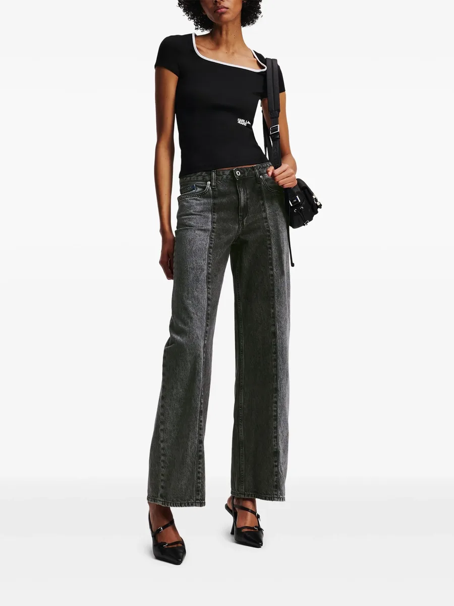 relaxed blocked jeans 3