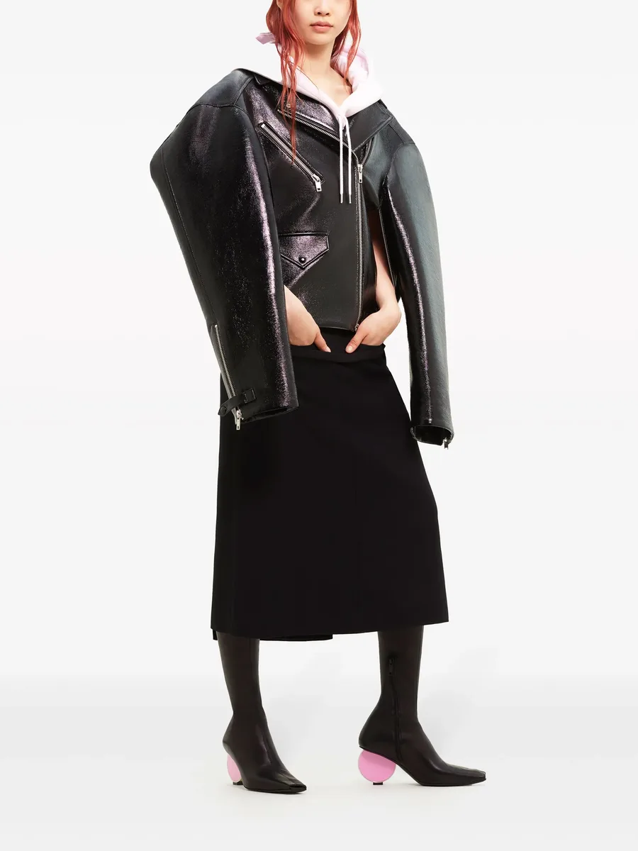 Cocoon Vinyl biker jacket 6