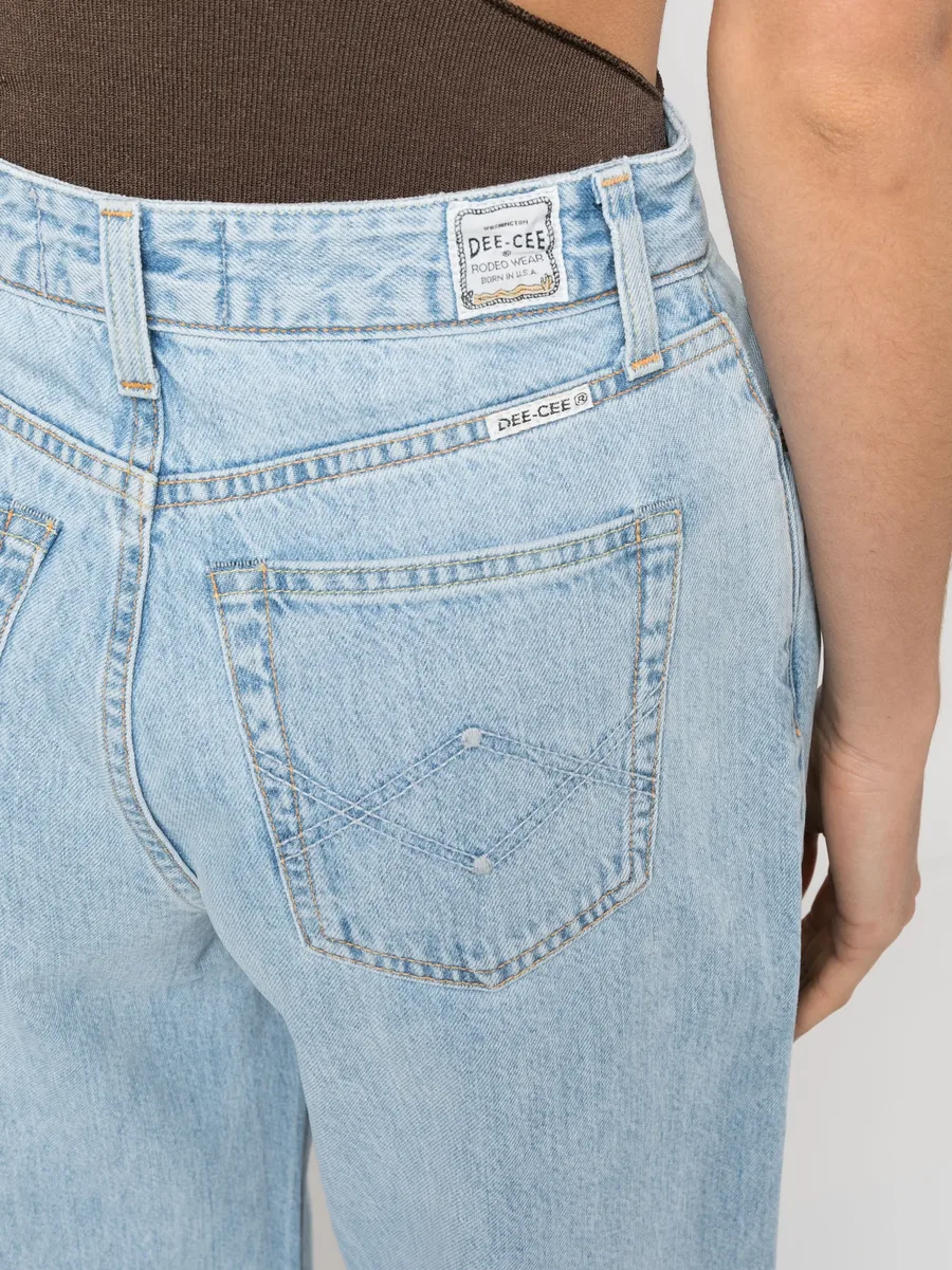 high-waist wide-leg jeans 10