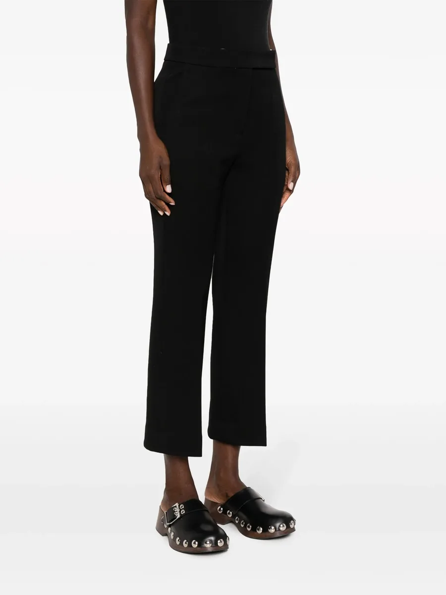 cropped wool tailored trousers 5