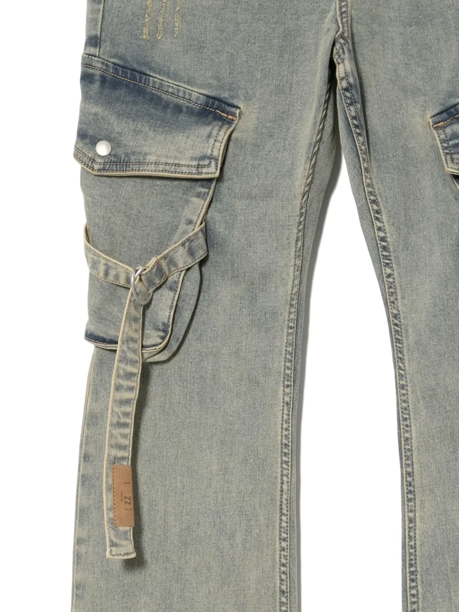 джинсы bootcut с нашивкой-логотипом 5