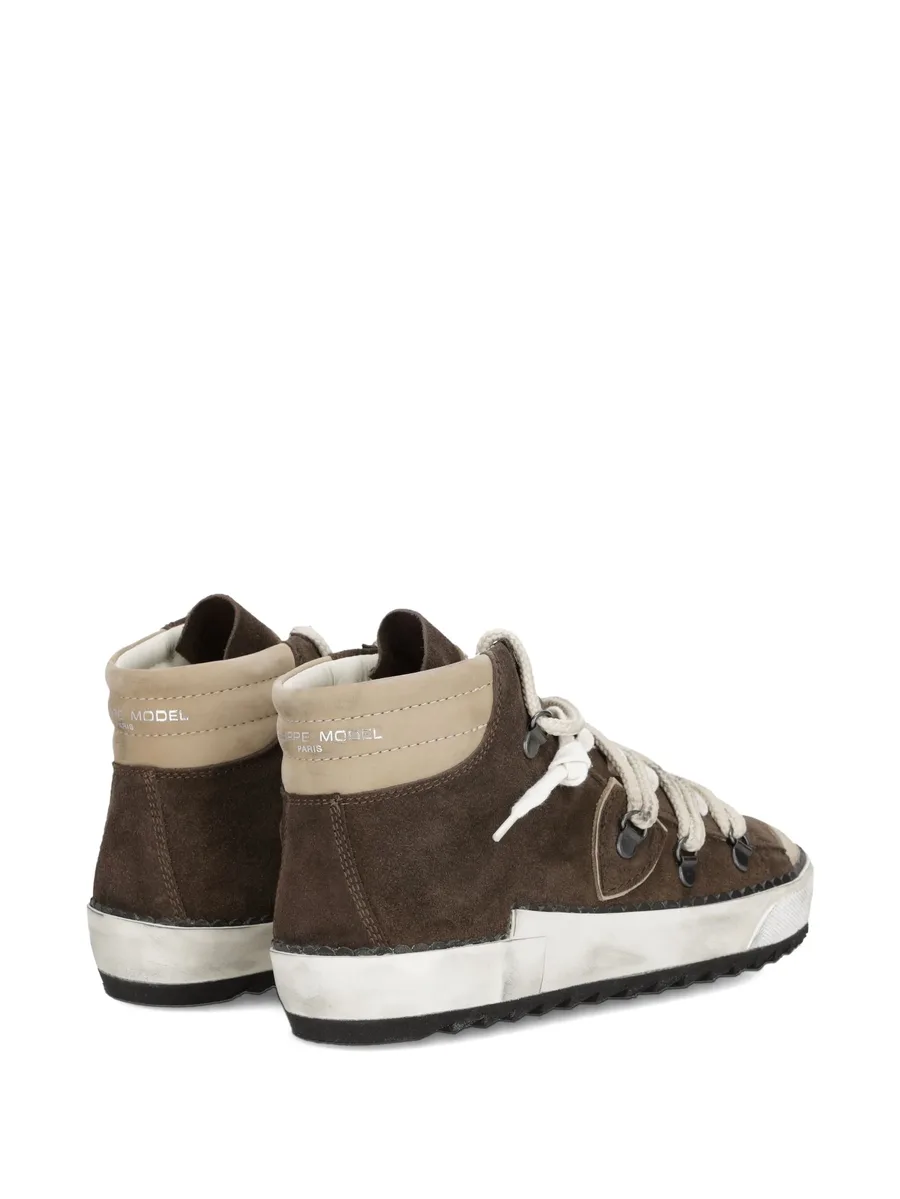 high-top suede sneakers 11